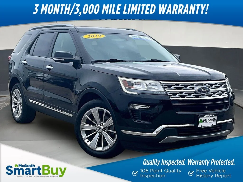 Certified Used 2019 Black Ford Limited image 1
