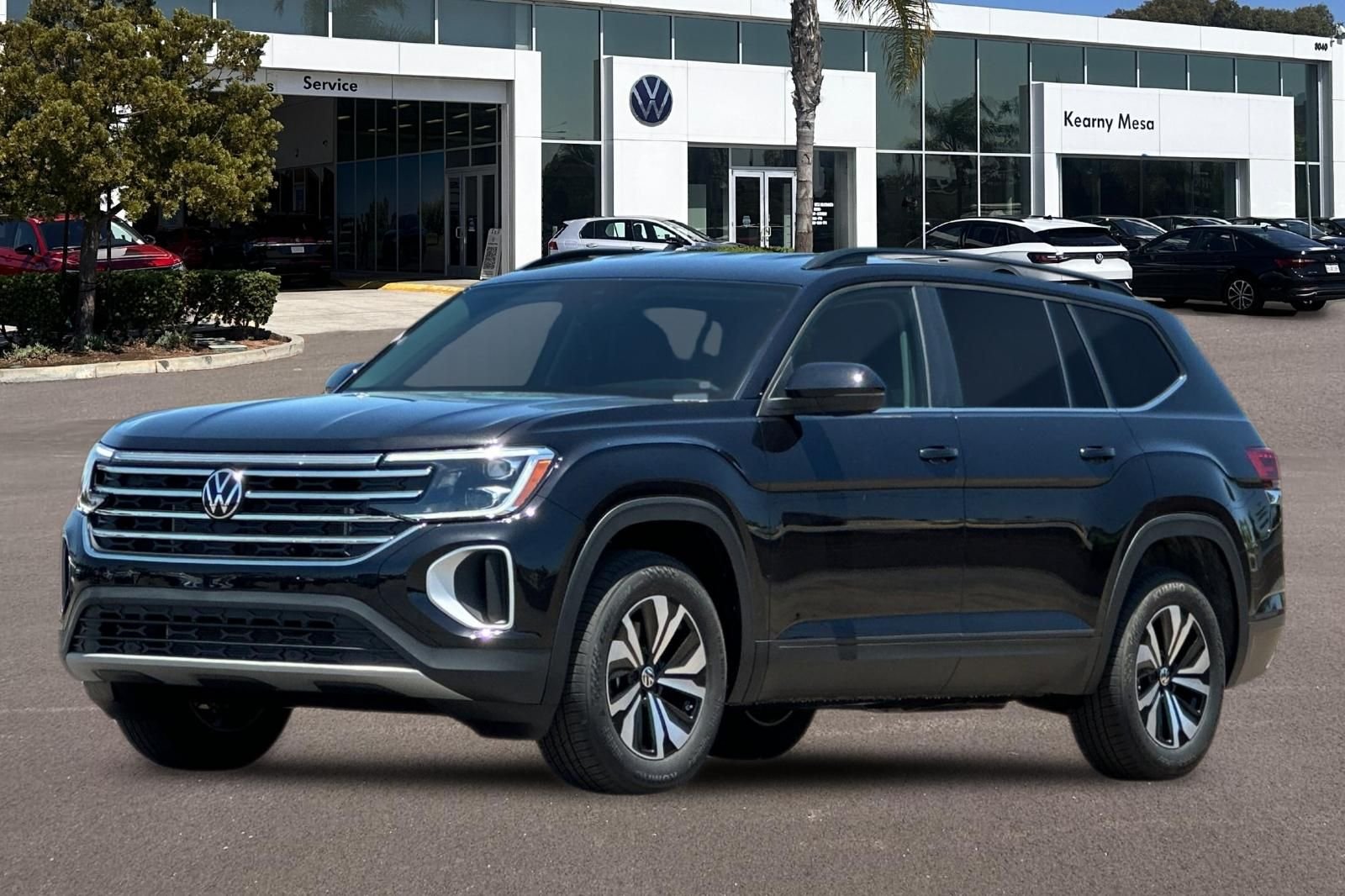 New 2026 Deep Black Pearl Volkswagen SE image 8