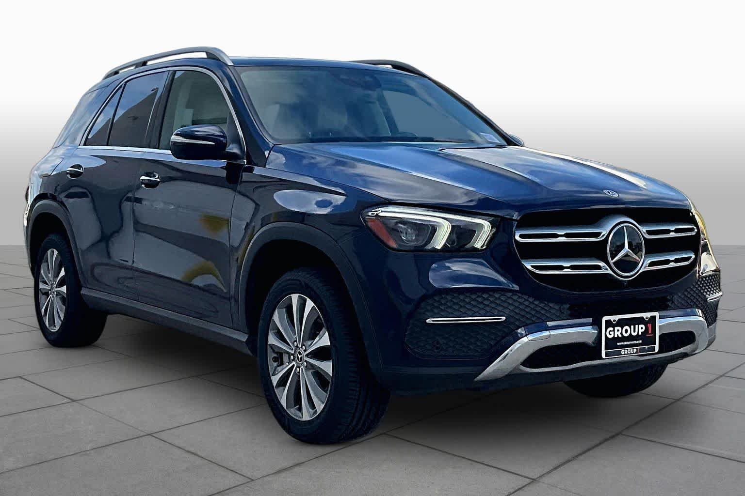 Used 2021 Lunar Blue Metallic Mercedes-Benz GLE 350 image 3