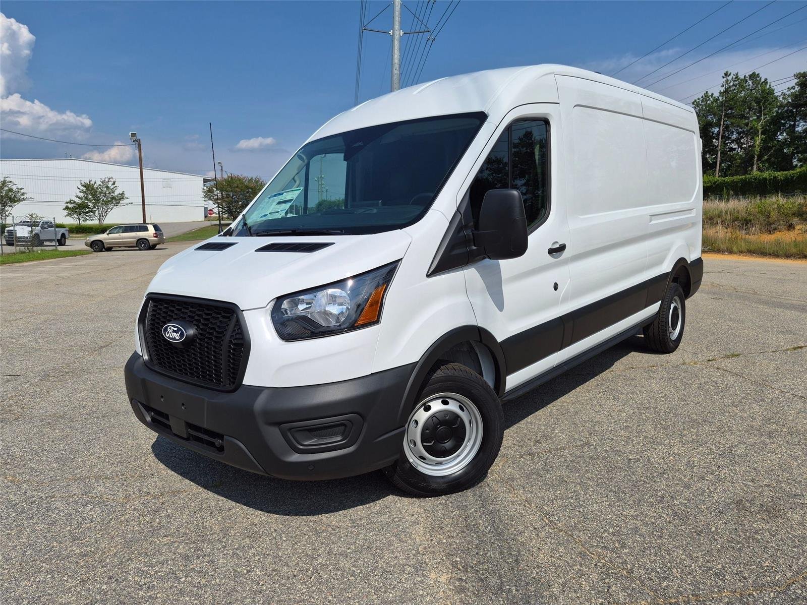 New 2026 Oxford White Ford Cargo Van image 1