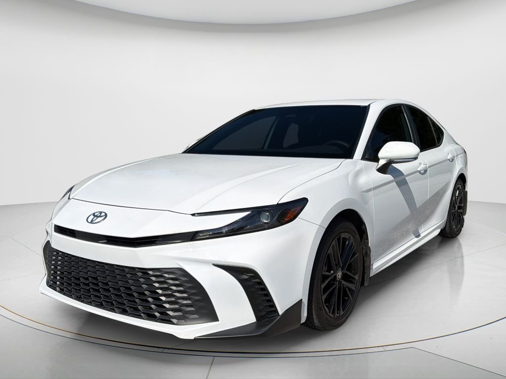 Used 2025 White Toyota SE image 1