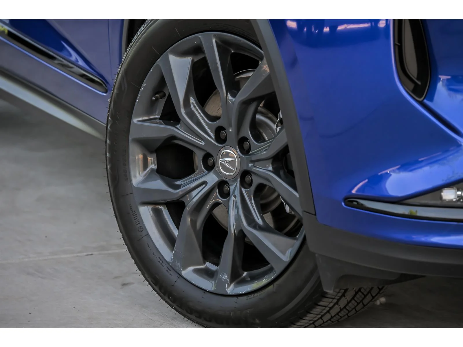 Used 2023 Blue Acura SH-AWD w/A-SPEC image 3