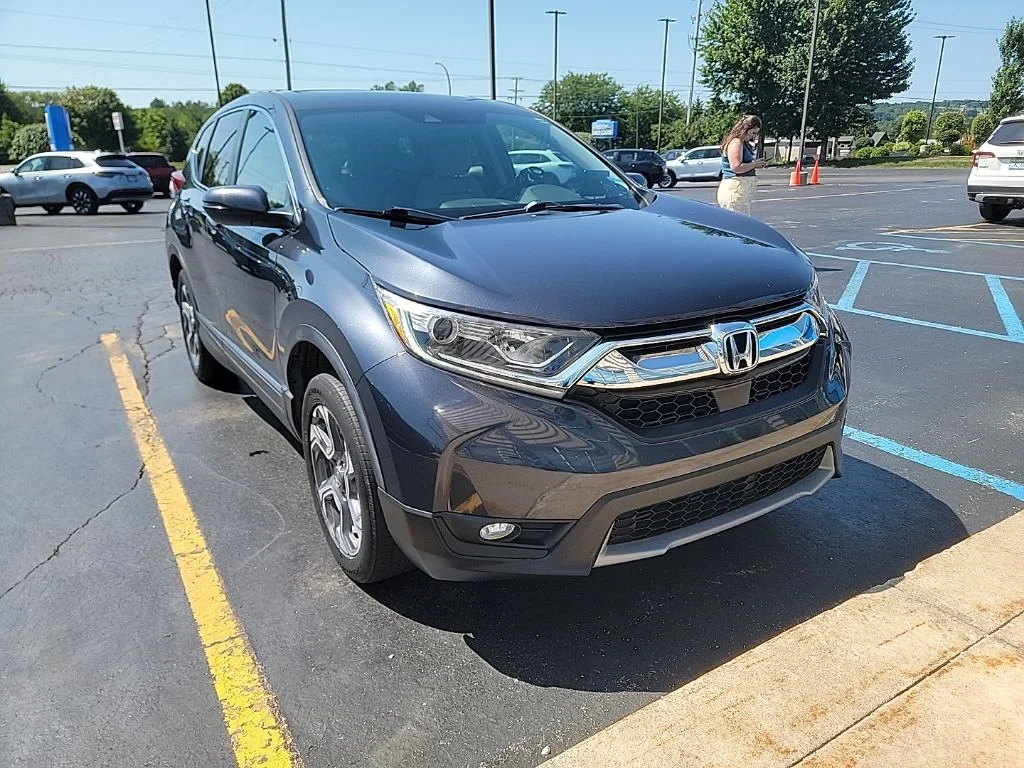 Used 2017 Lunar Silver Metallic Honda EX image 4