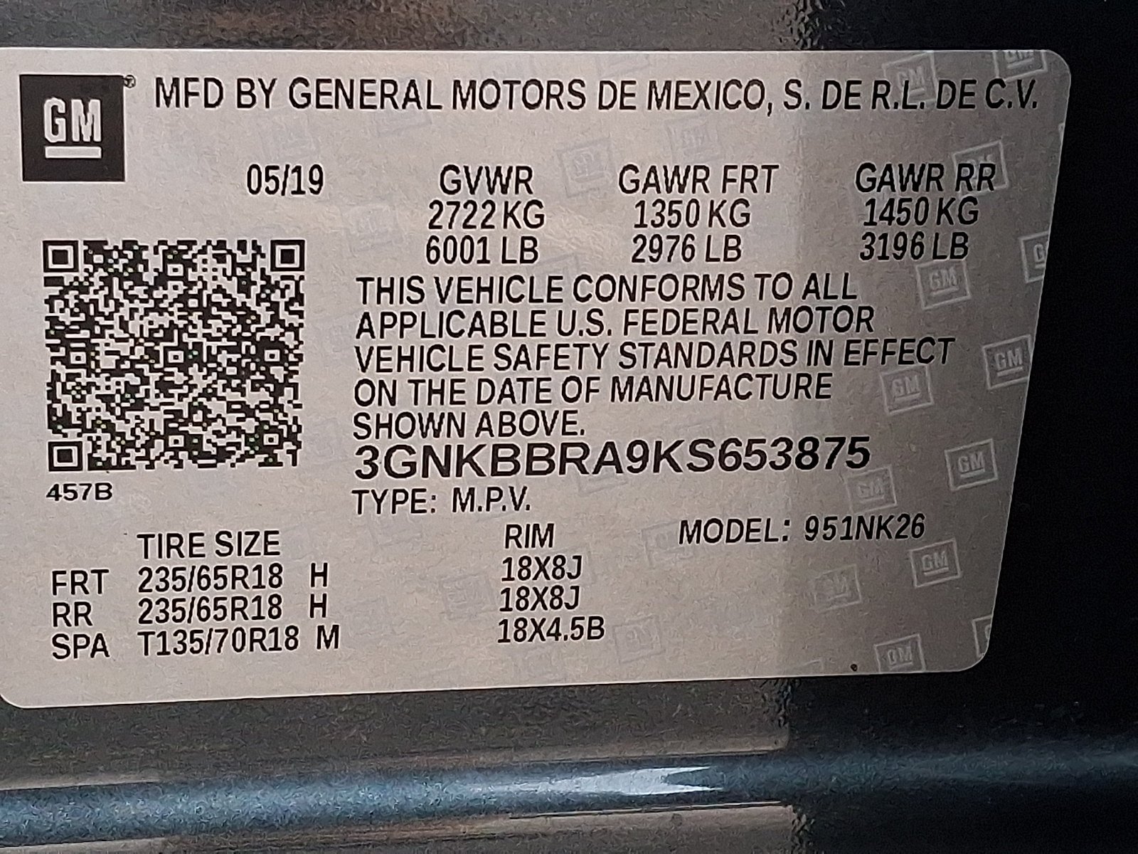 Used 2019 Graphite Metallic Chevrolet Base image 26