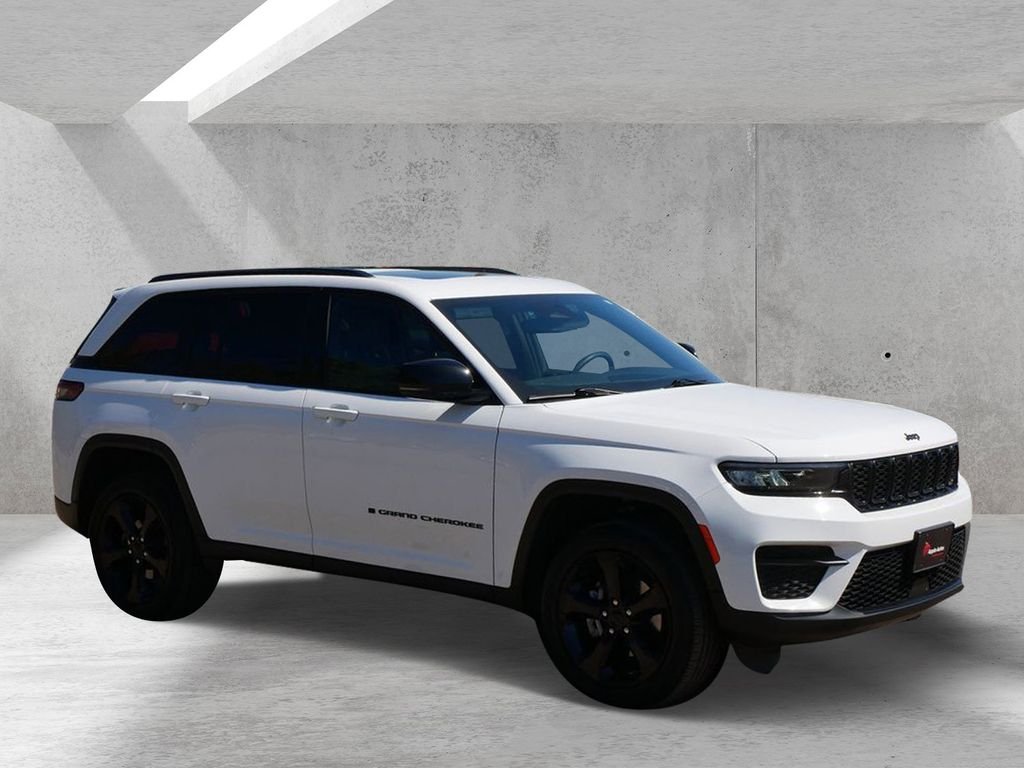 Certified Used 2023 White Jeep Altitude X image 1