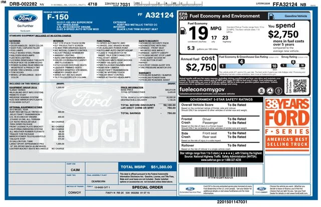 Used 2015 Red Ford Lariat image 18