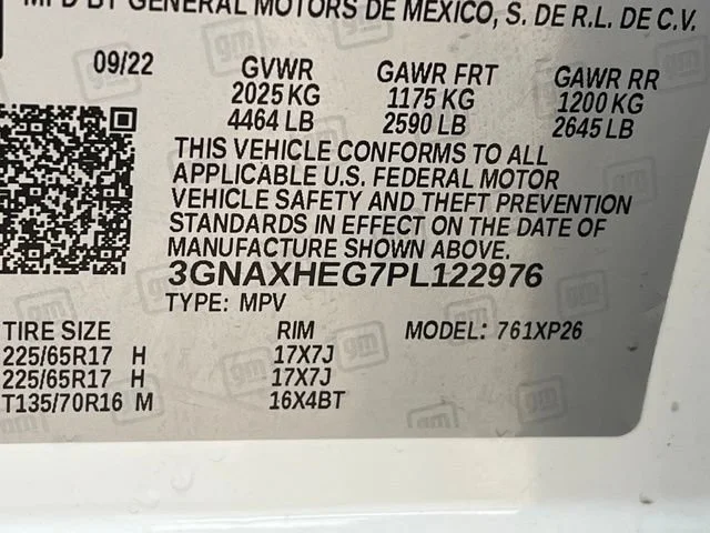 Used 2023 Summit White Chevrolet LS image 14