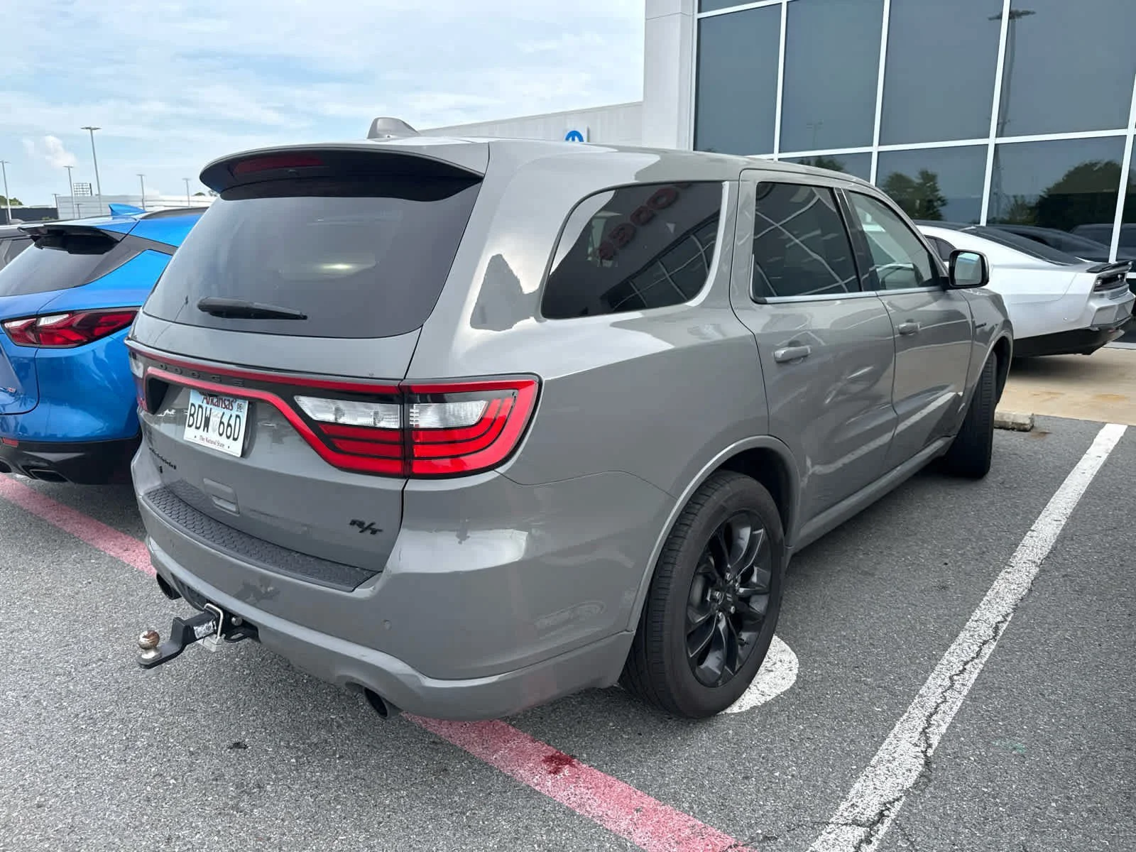 Used 2022 Destroyer Gray Clearcoat Dodge R/T image 3