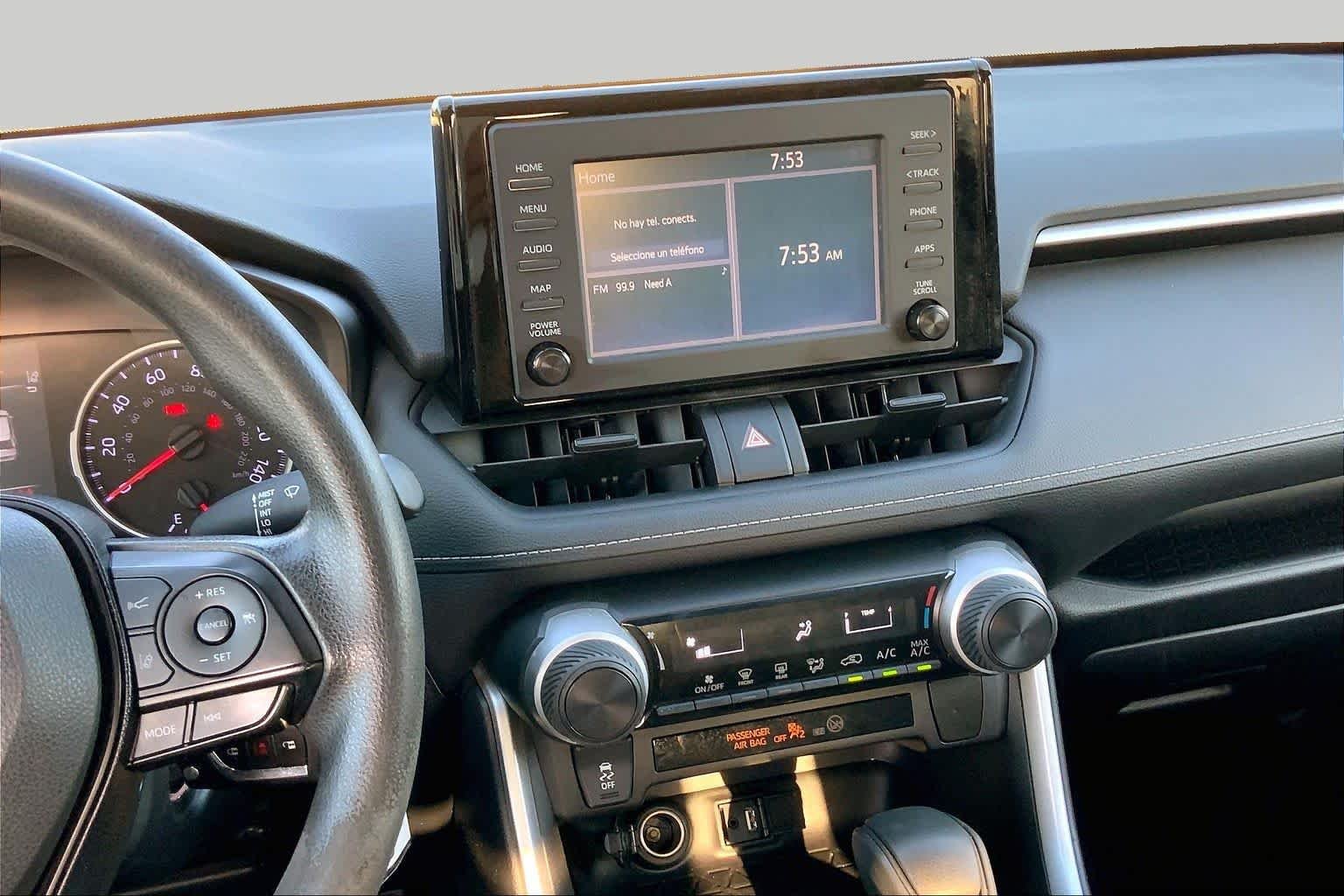 Used 2019 Silver Sky Metallic Toyota LE image 7