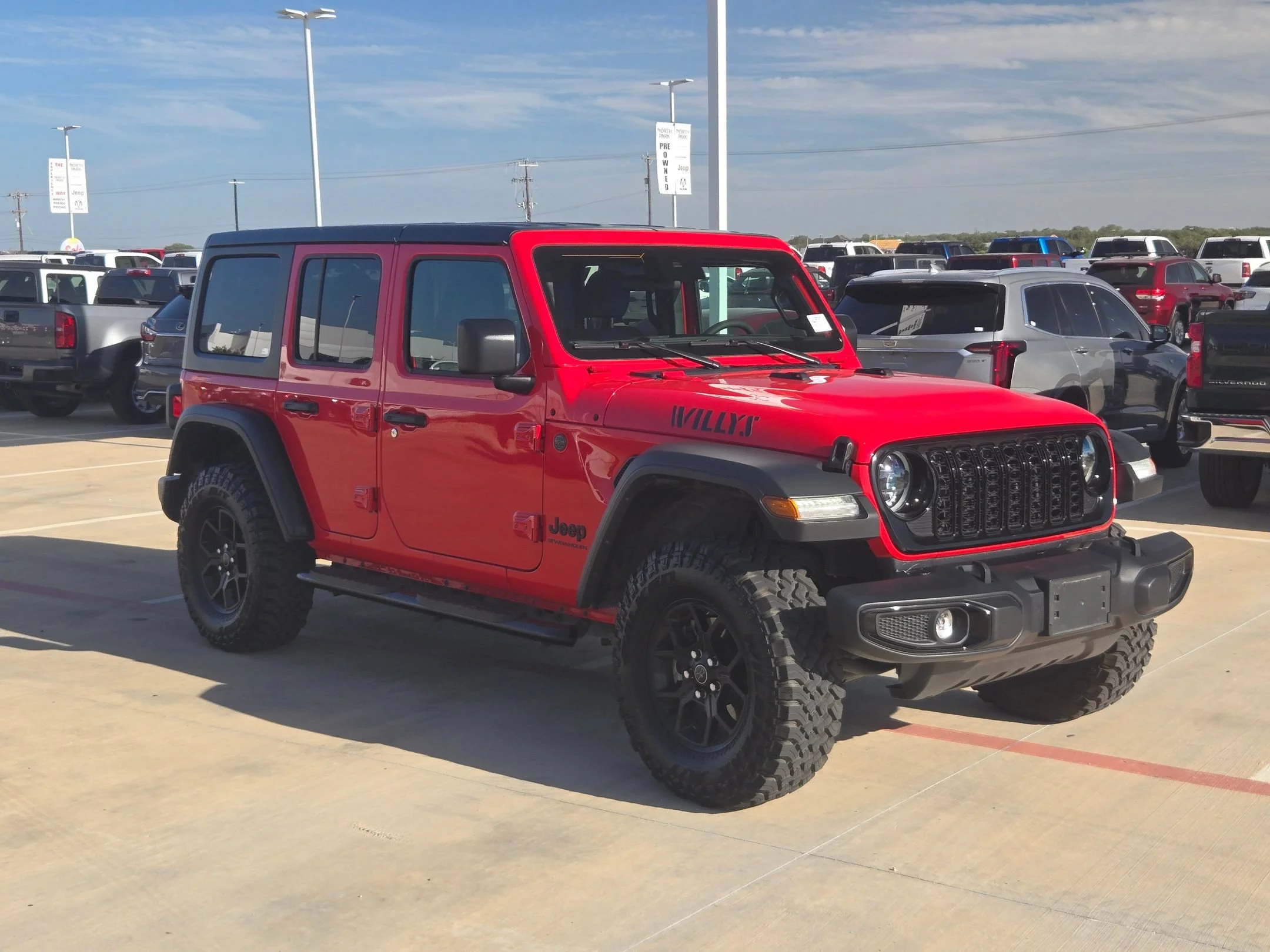 Used 2025 Red Jeep Willys image 7