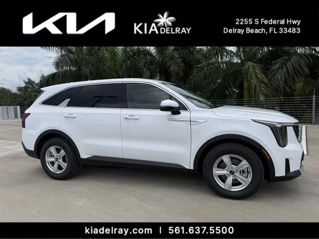 New 2026 White Kia LX image 1