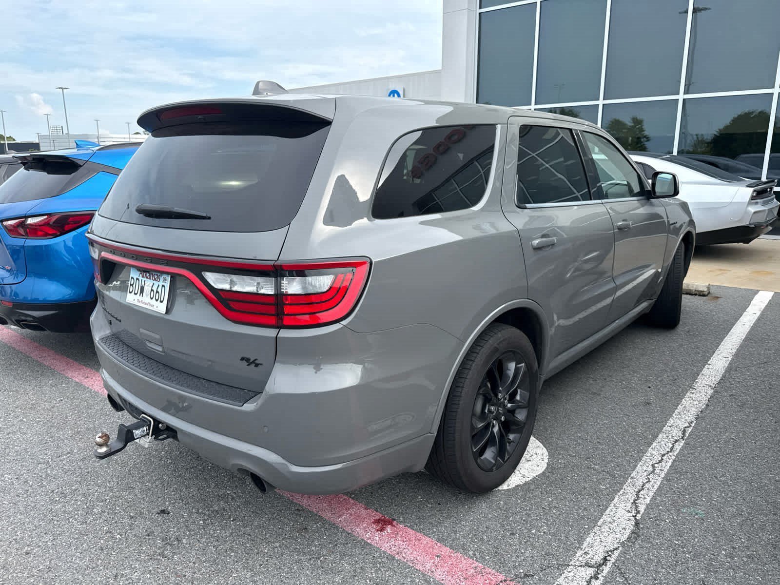 Used 2022 Destroyer Gray Clearcoat Dodge R/T image 3