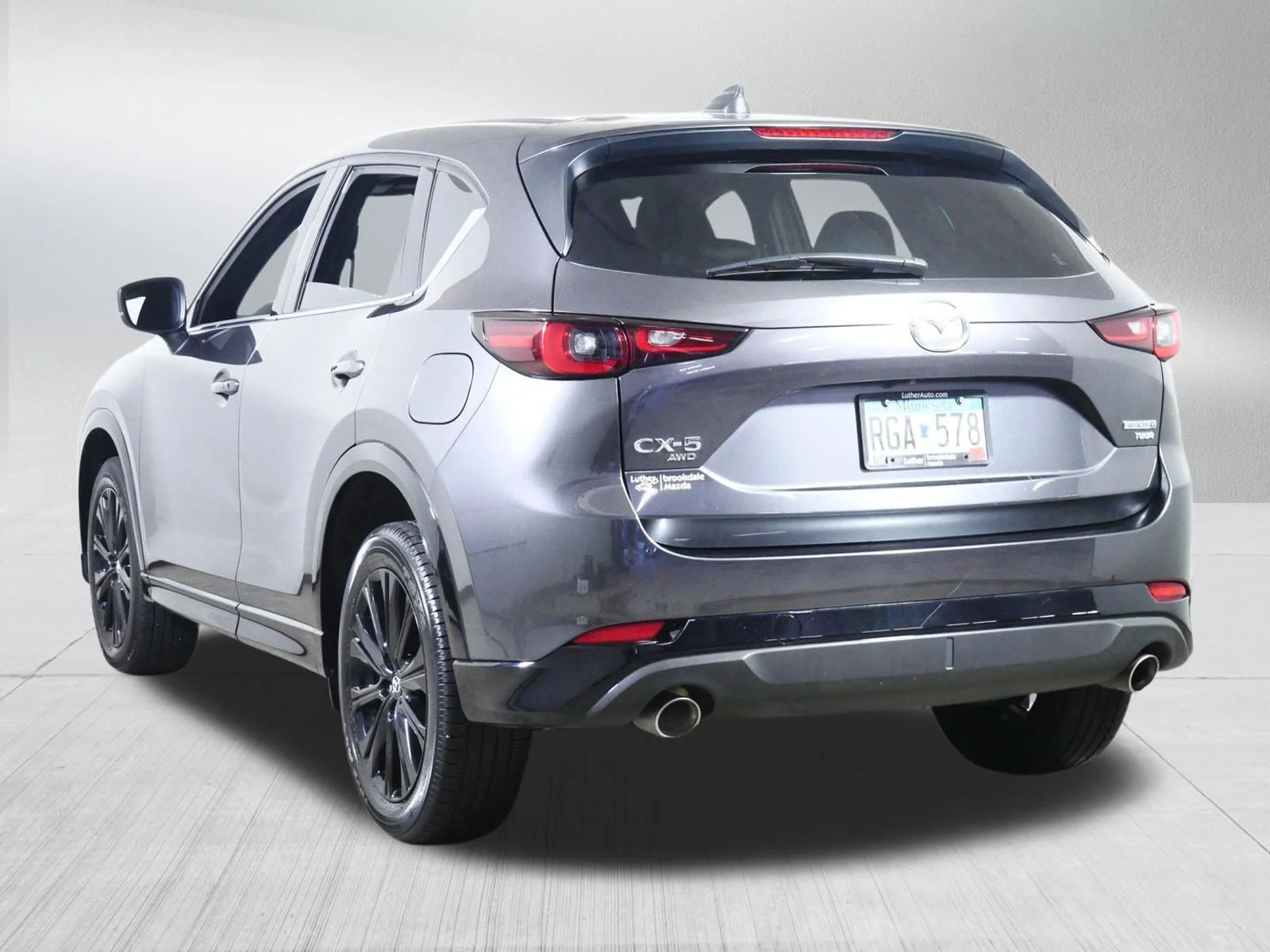 Certified Used 2024 Machine Gray Metallic Mazda 2.5 Turbo Premium Package image 5