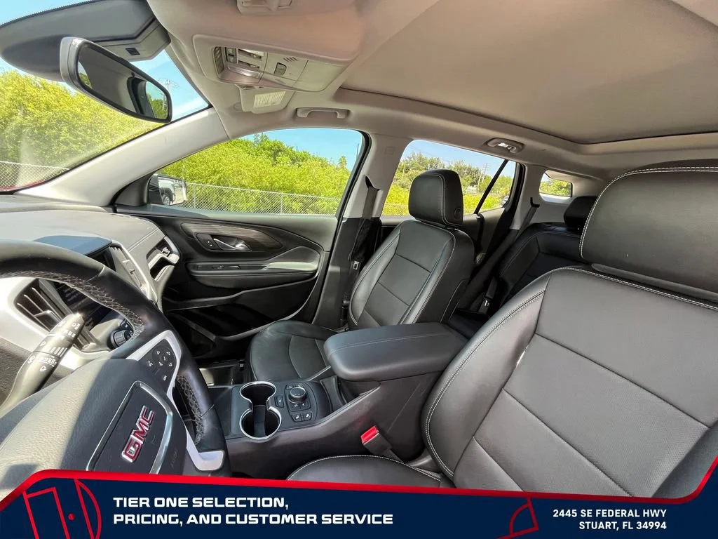 Used 2024 Volcanic Red Tintcoat GMC SLT image 14