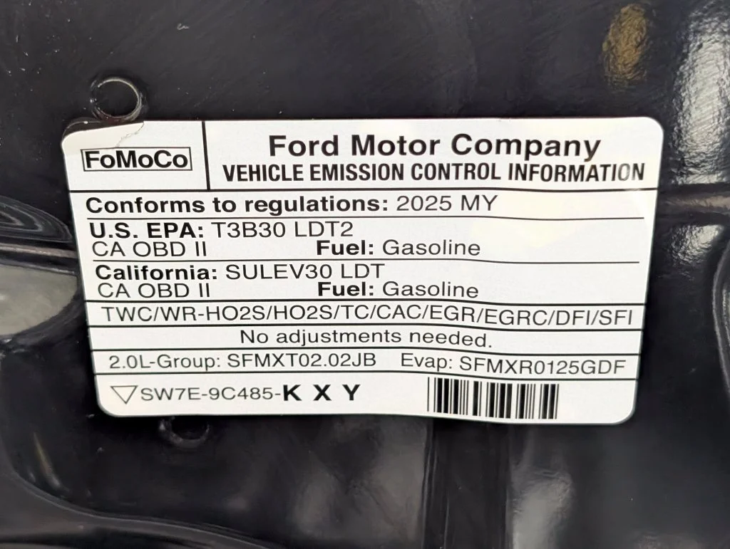 Certified Used 2025 Agate Black Metallic Ford ST-Line Select image 24