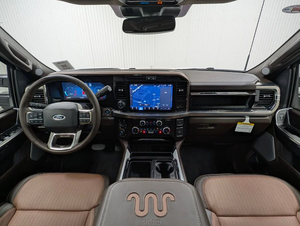 New 2026 Star White Metallic Tri-Coat Ford F-250® King Ranch® image 3