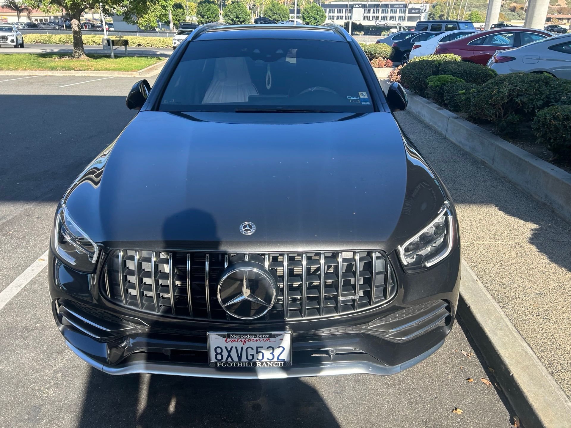 Used 2020 Gray Mercedes-Benz GLC 43 AMG® image 2