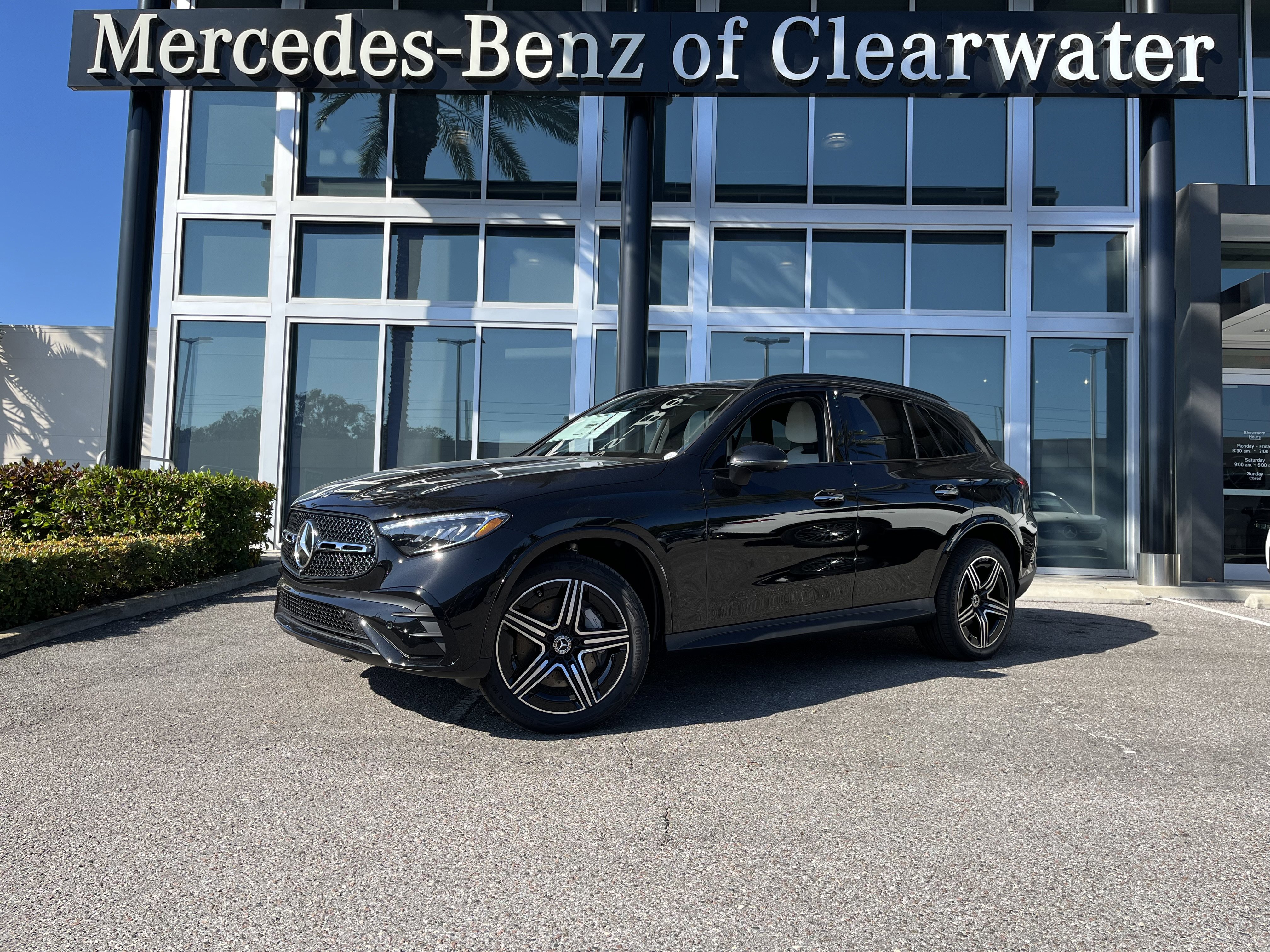 New 2026 Obsidian Black Metallic Mercedes-Benz GLC 300 image 1