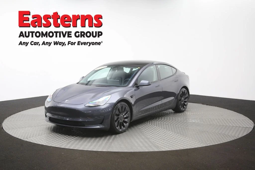 Used 2022 Gray Tesla Performance image 50