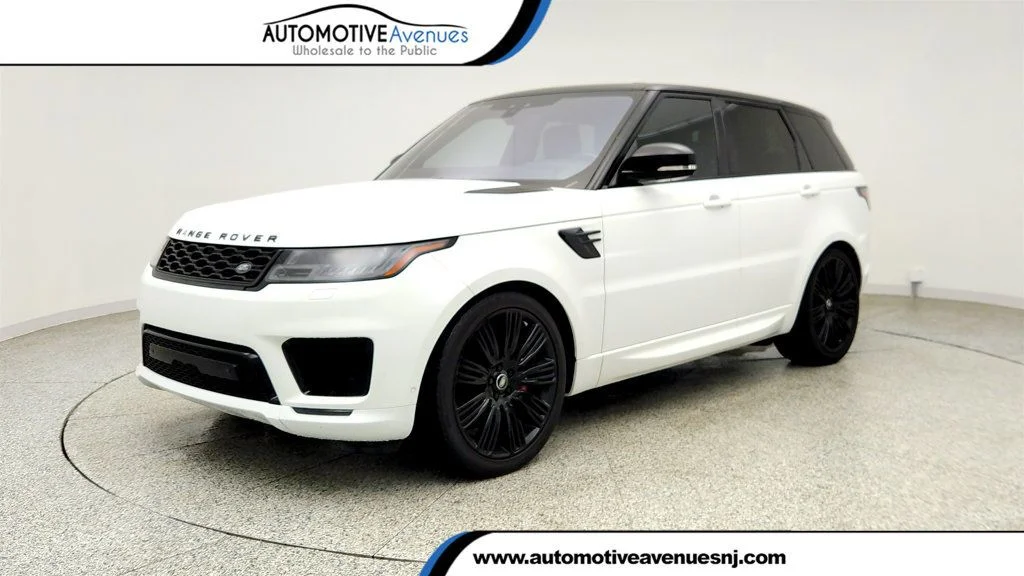 Used 2019 Fuji White Land Rover V8 Supercharged Dynamic w/ Drive Pro Pack & Meridian Audio image 1