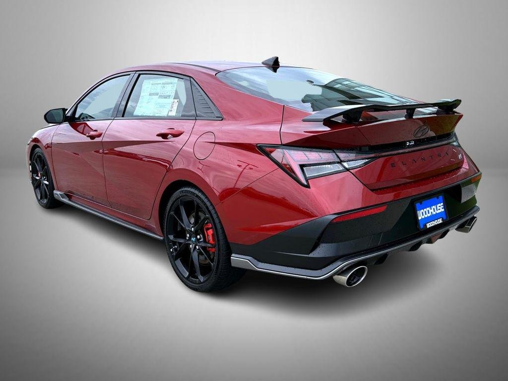 New 2026 Red Hyundai Sedan image 7