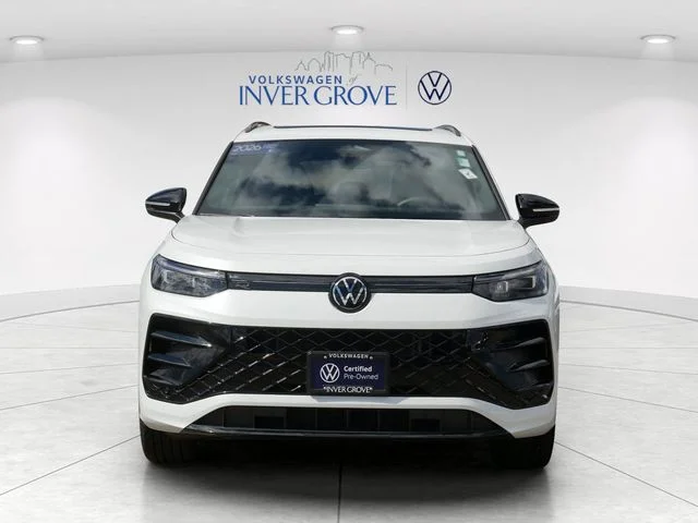 Certified 2026 Volkswagen Tiguan SE R-LINE BLACK with VIN 3VVGR7RM9TM007633 for sale in Inver Grove Heights, Minnesota