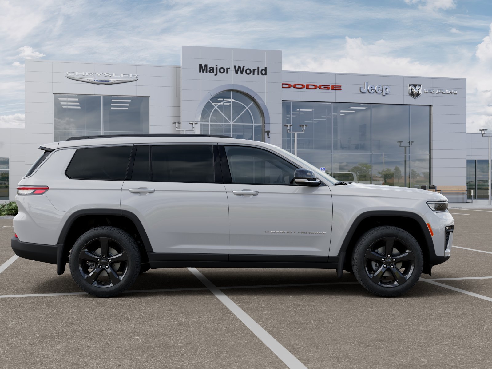 New 2026 Bright White Clear-Coat Exterior Paint Jeep Limited image 21
