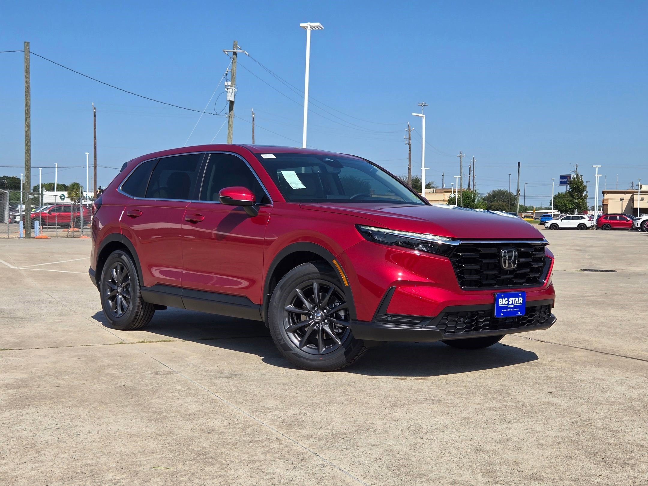 New 2026 Radiant Red Metallic Honda EX-L image 2