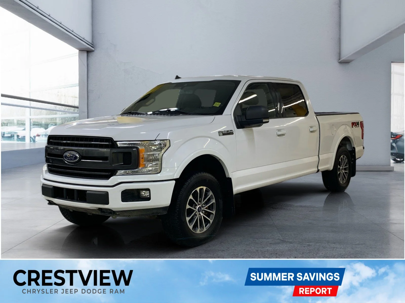 Used 2019 White Ford XLT image 1