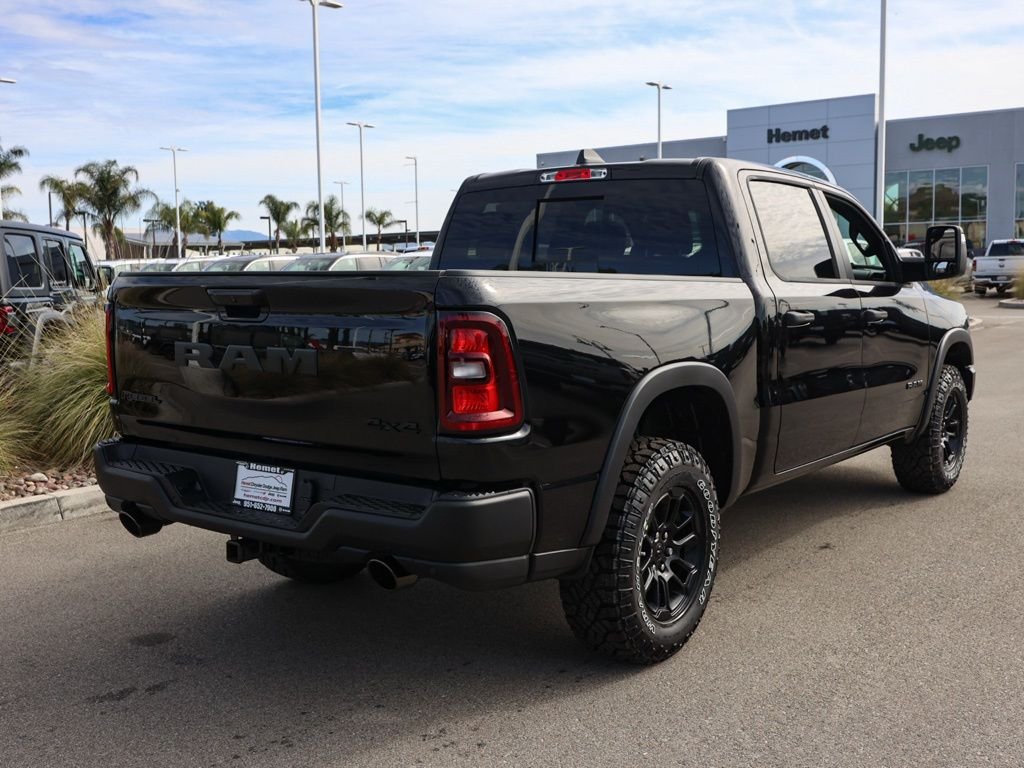 New 2026 Diamond Black Crystal Pearl-Coat Exterior Paint RAM Rebel image 3