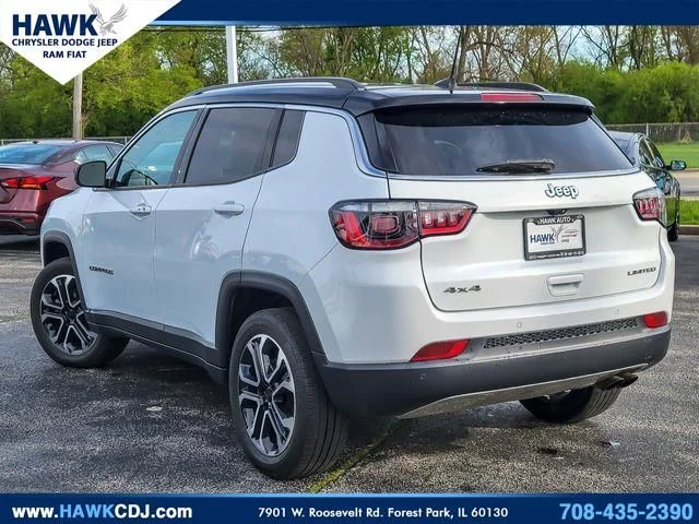 Used 2022 White Jeep Limited image 7