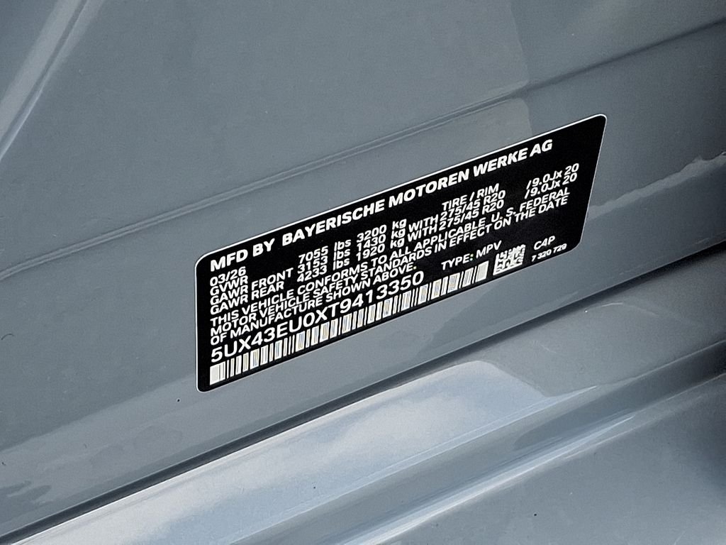 Used 2026 Brooklyn Grey Metallic BMW xDrive50e image 10