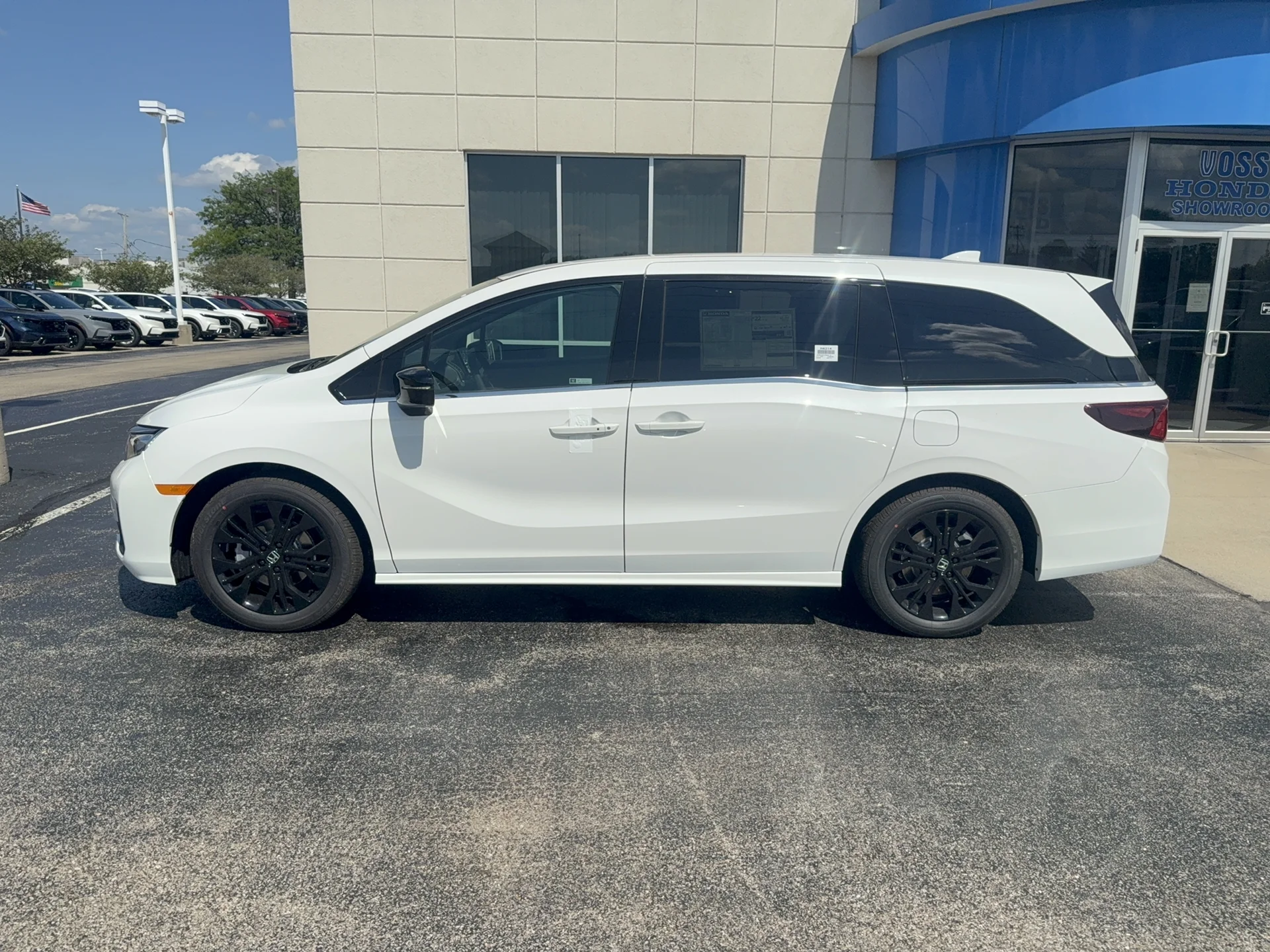 New 2026 Platinum White Pearl Honda Sport-L image 8