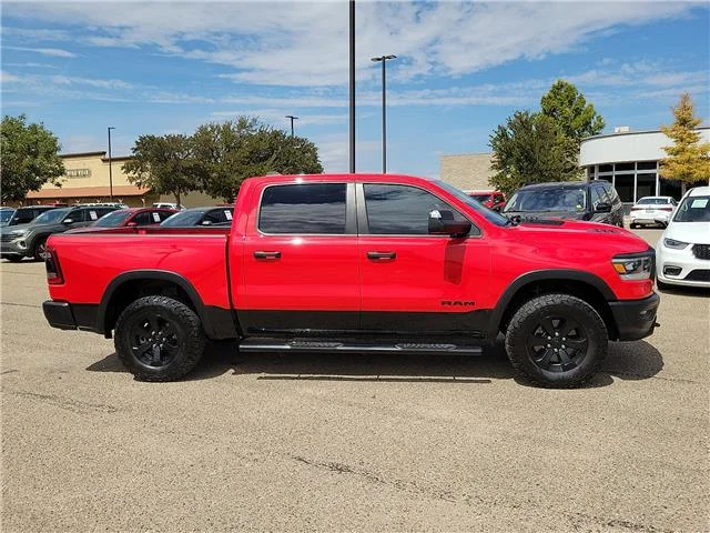 Used 2024 Flame Red Clearcoat RAM Rebel 4x4 Crew Cab 144.5 in. WB image 4
