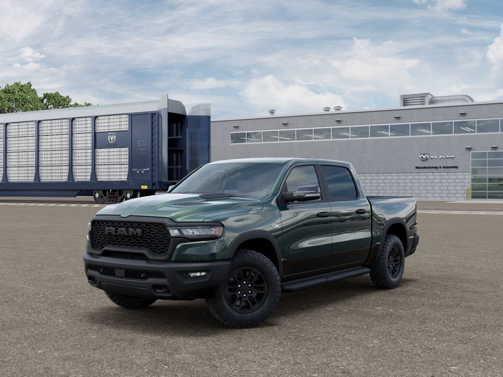 New 2026 Serrano Green Metallic RAM Rebel image 27