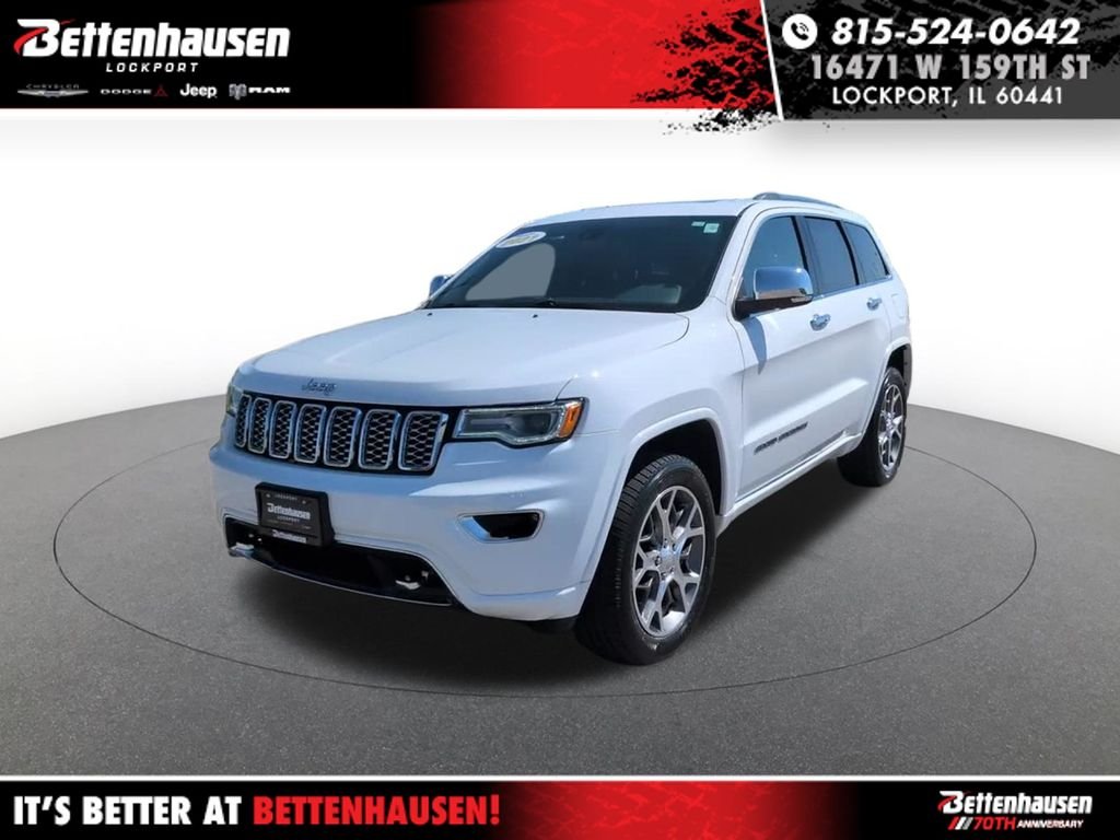 Certified Used 2021 White Jeep Overland image 1