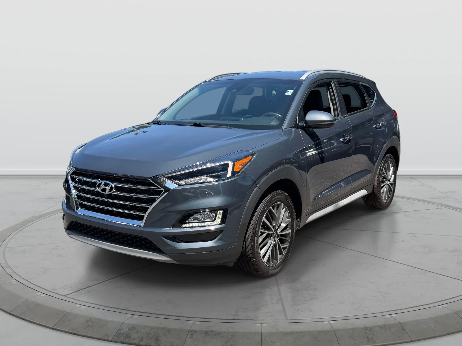 Used 2021 Blue Hyundai Limited image 3