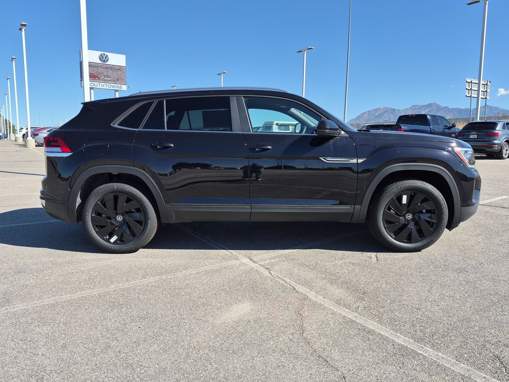 New 2026 Deep Black Pearl Volkswagen 2.0T SE w/Technology image 2