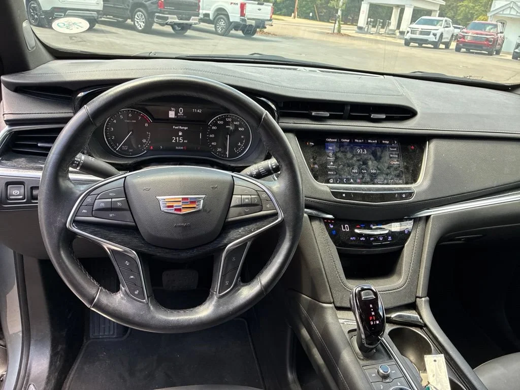 Used 2023 Argent Silver Metallic Cadillac Premium Luxury image 13