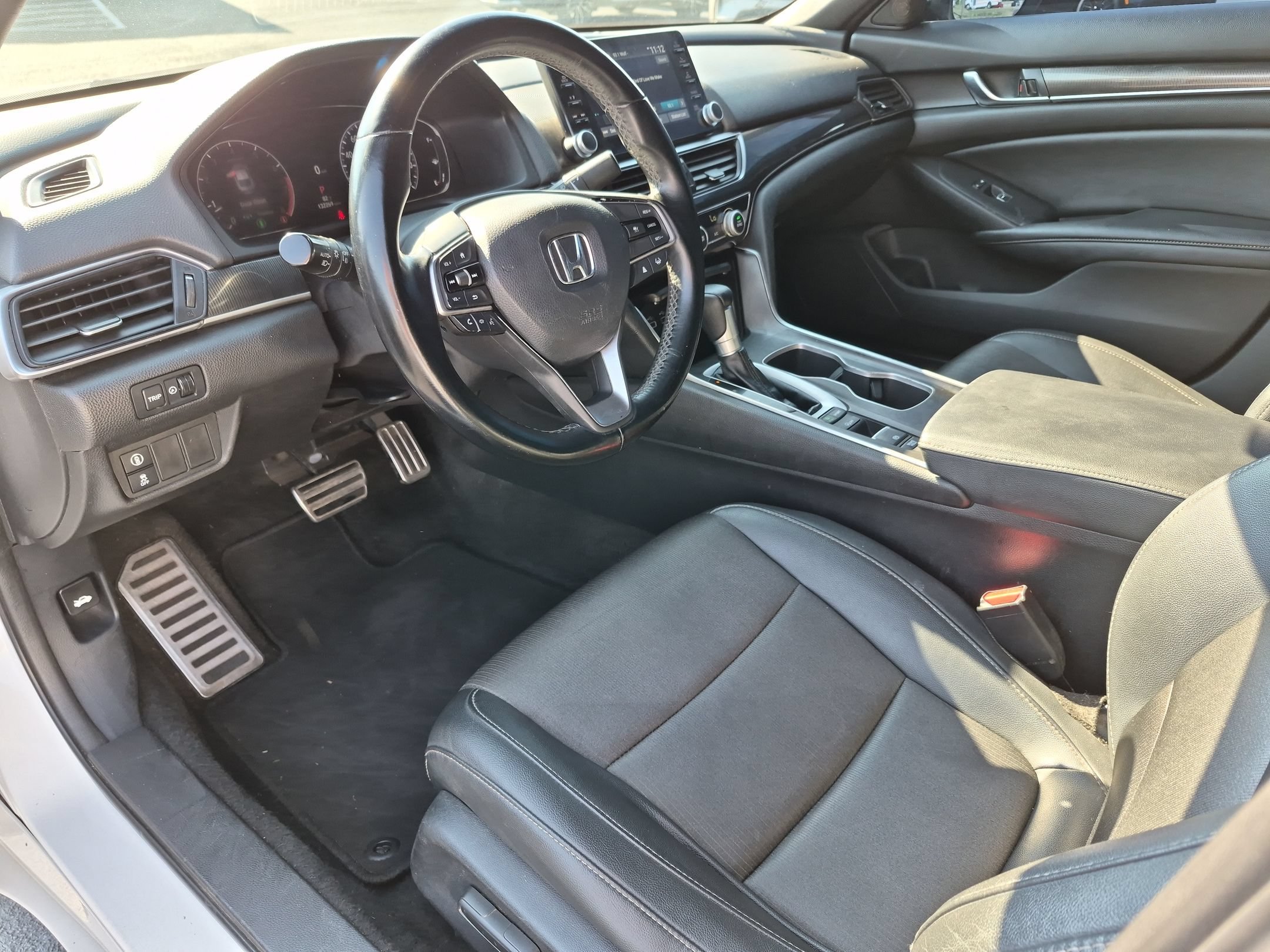 Used 2021 Platinum White Honda Sport image 14