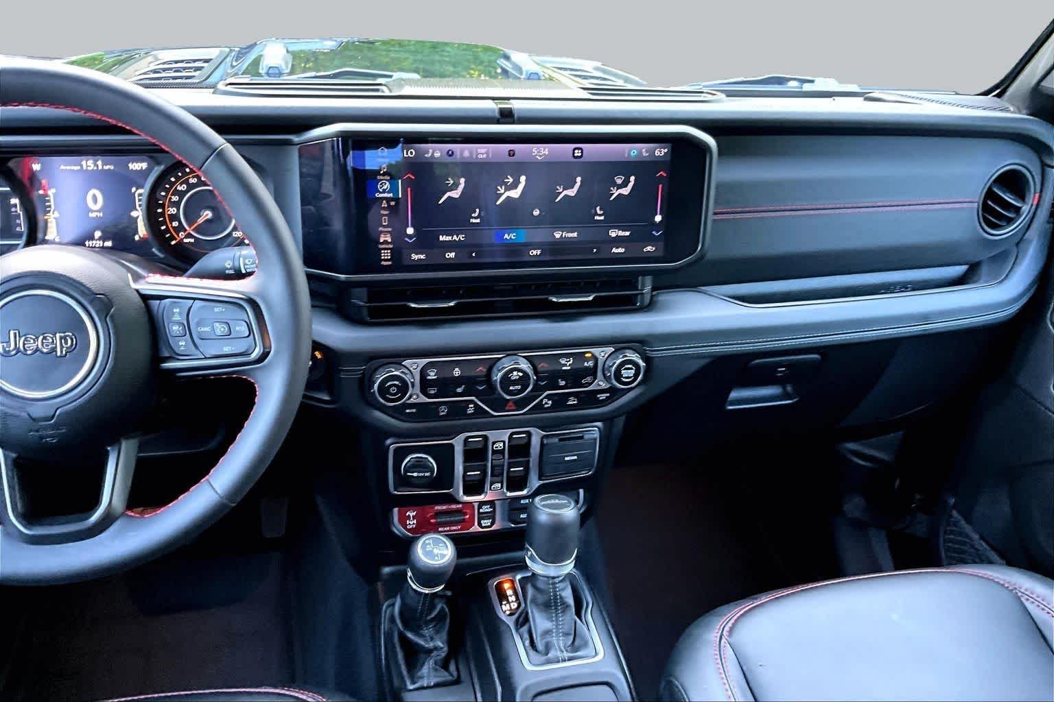 Used 2024 Black Clearcoat Jeep Rubicon X image 7