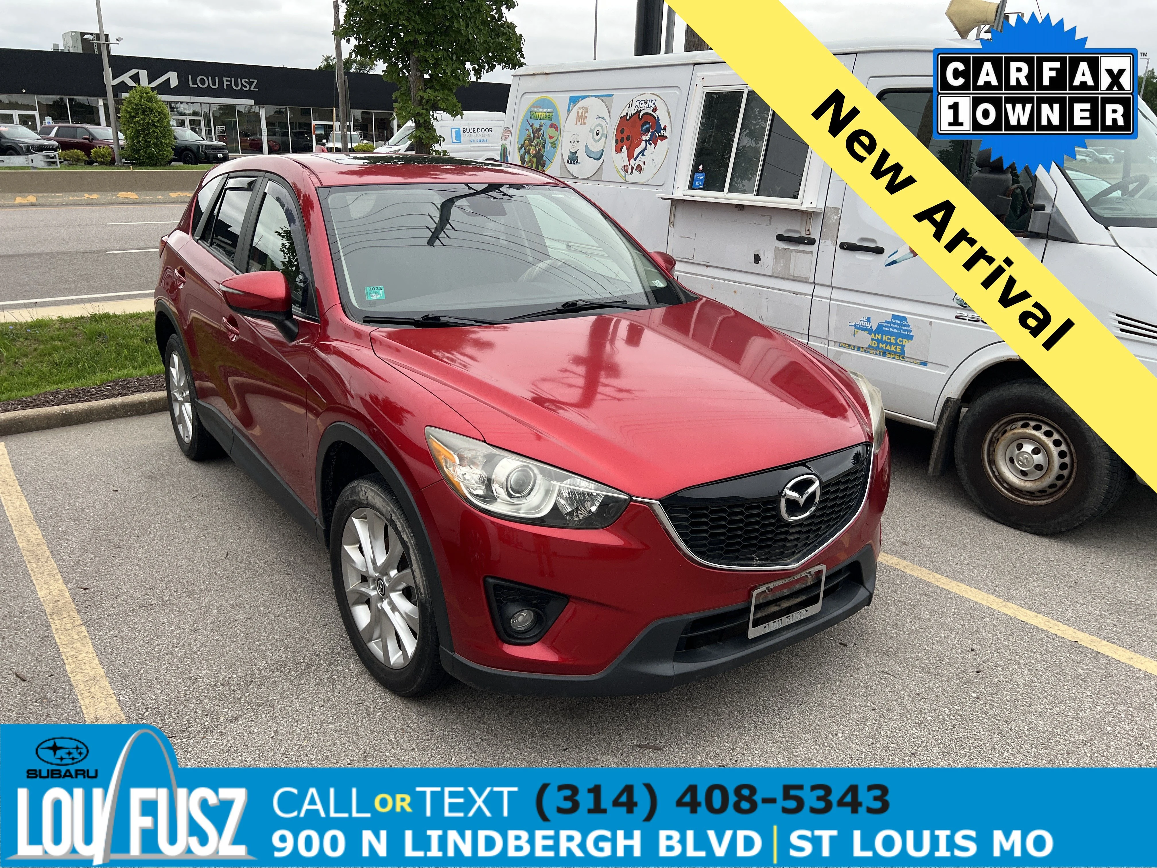 Used 2014 Soul Red Metallic Mazda Grand Touring image 1