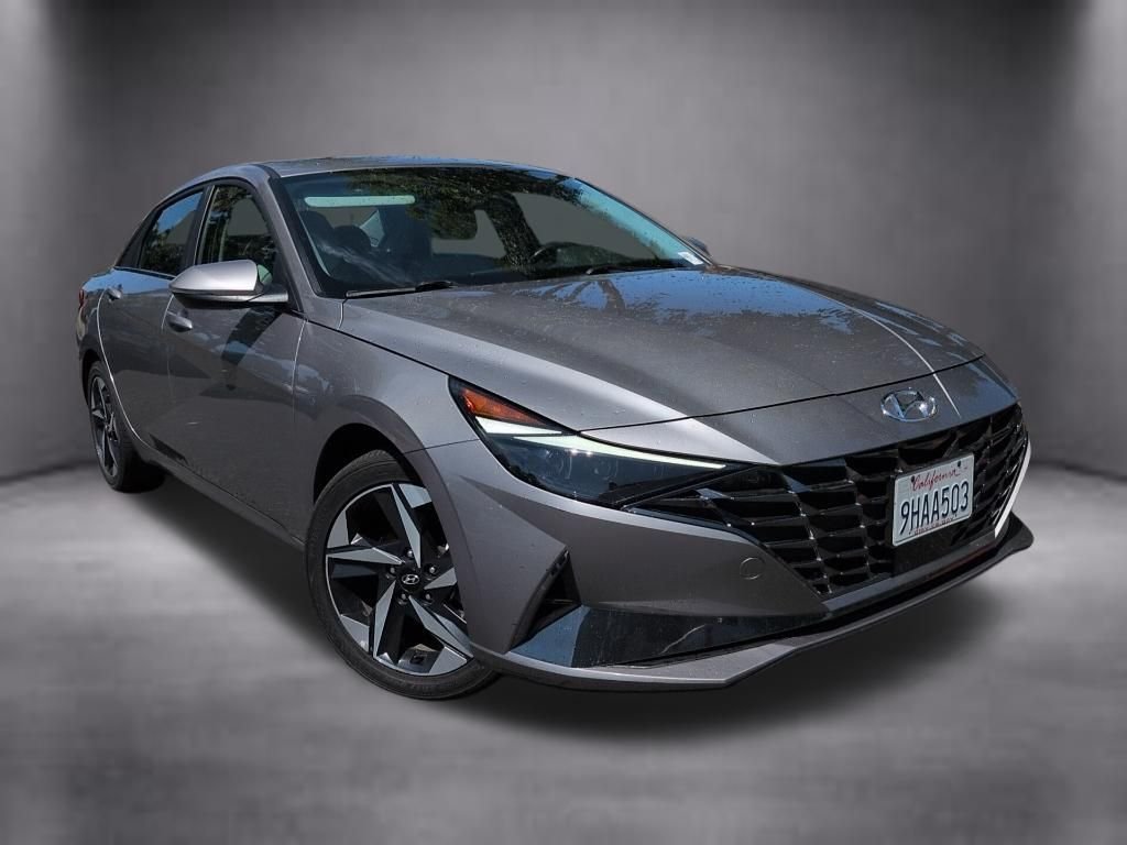 Certified Used 2023 Silver Hyundai Limited image 1