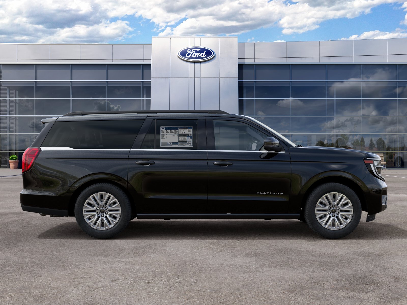 New 2027 Agate Black Metallic Ford MAX Platinum image 5