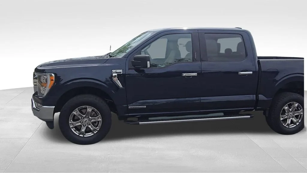 Used 2023 Blue Metallic Ford XLT image 4