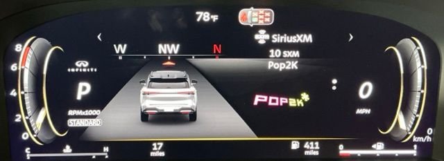 New 2027 GRAPHITE SHADOW INFINITI Luxe FWD image 14