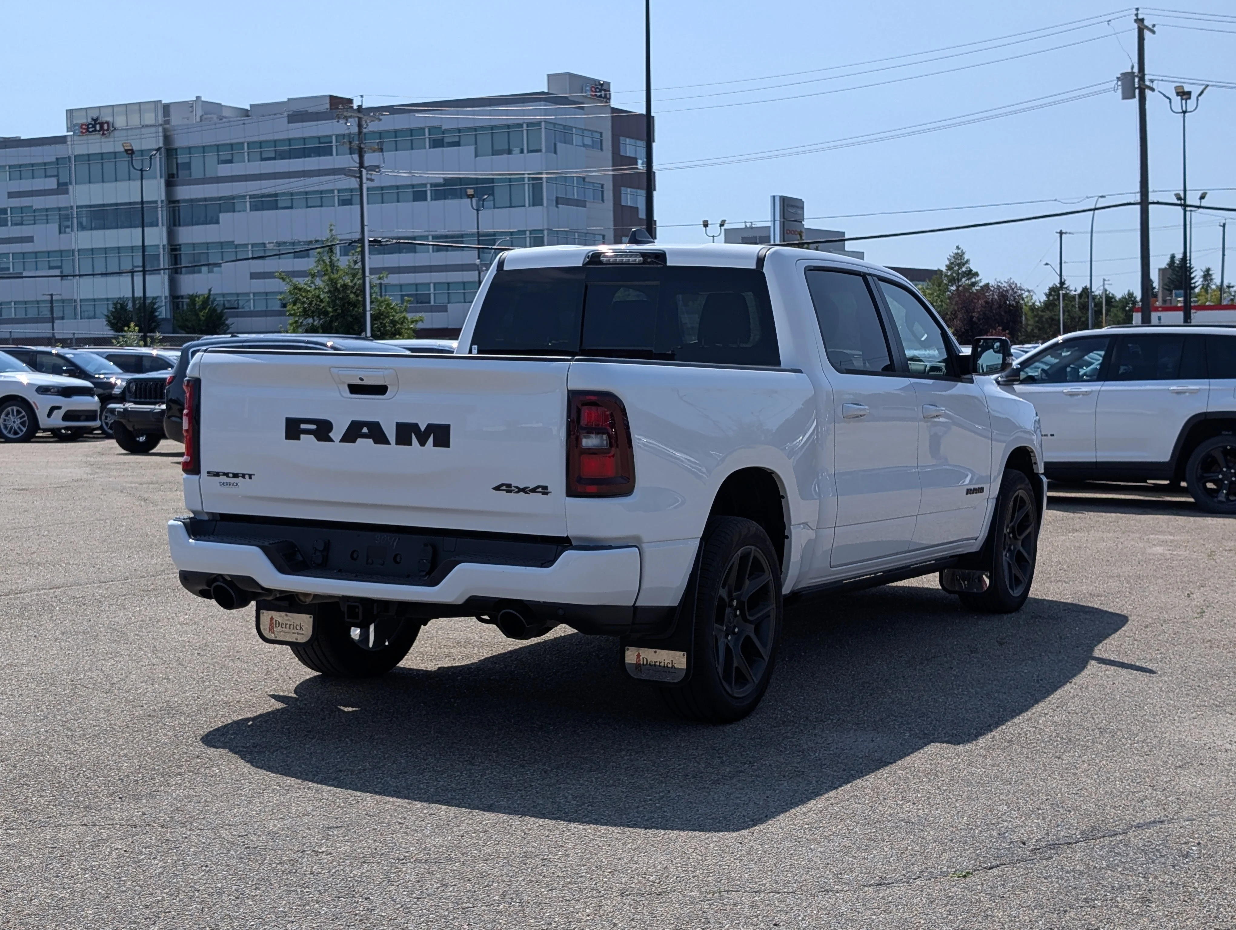 New 2025 Bright White Ram Sport image 7