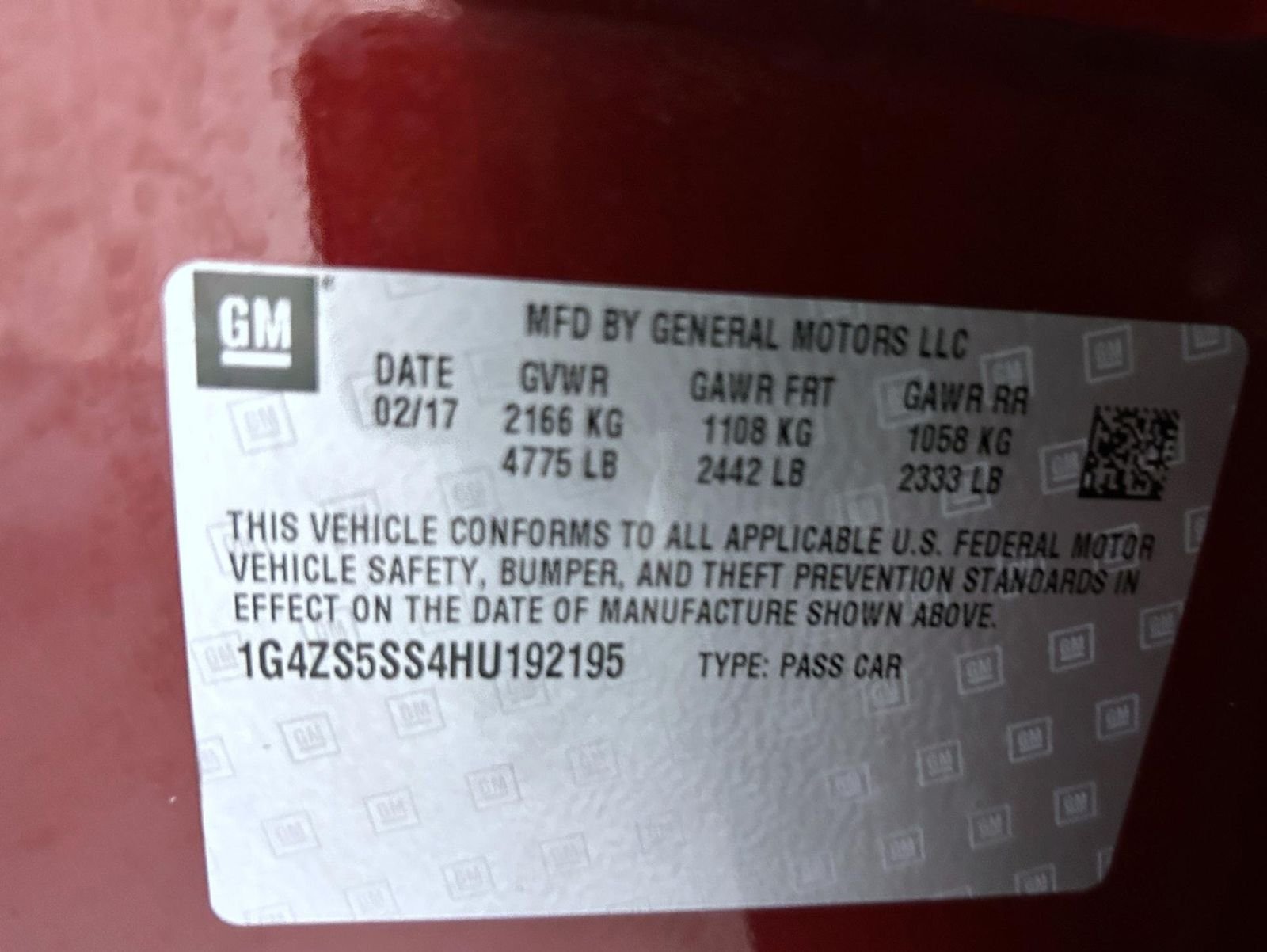Used 2017 Red Buick Premium I Group image 25