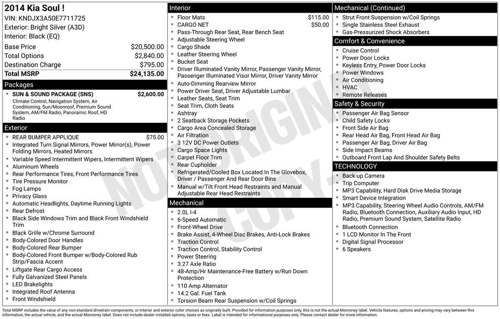 Used 2014 Silver Kia Exclaim image 6