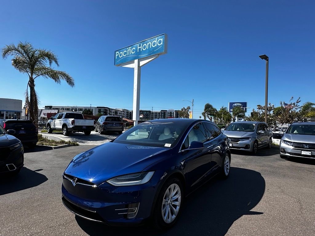 Used 2020 Tesla Model X Long Range with VIN 5YJXCDE21LF239196 for sale in San Diego, CA